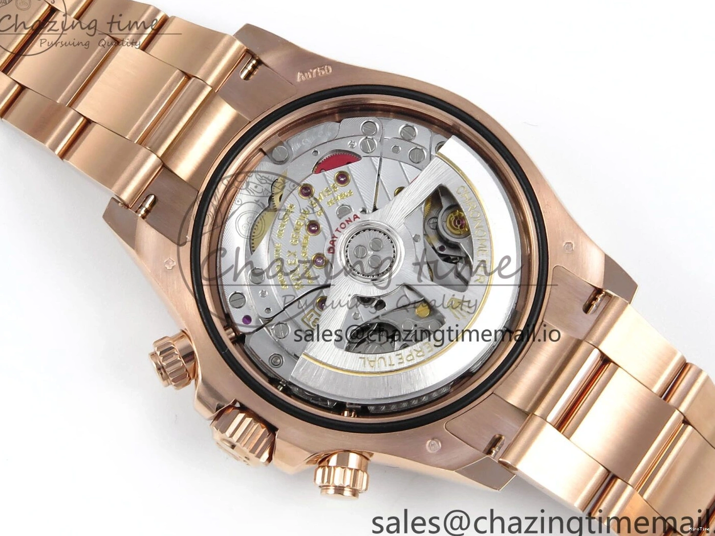 MiroTime 0507 Daytona 126505 APSF 1:1 Best Edition RG Black Dial on RG Braclet SH Sporty 730